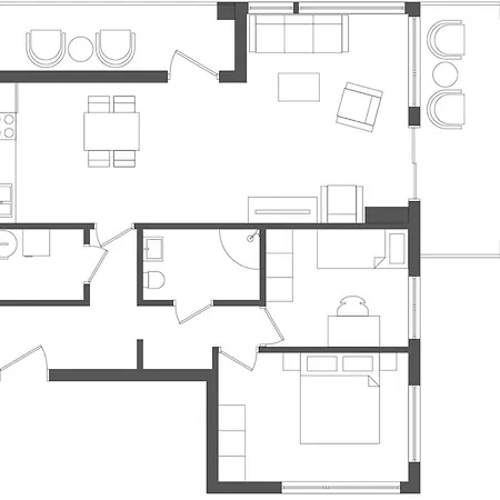 Apartman Sv23c - 2br Modern With Garage & Ev Charger